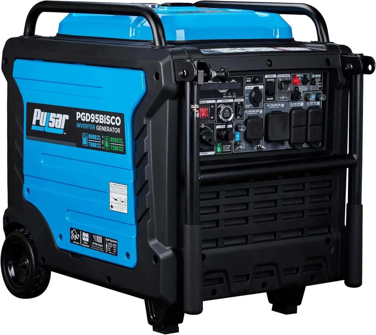 Pulsar PGD95BISCO Inverter Generators. - Prioka