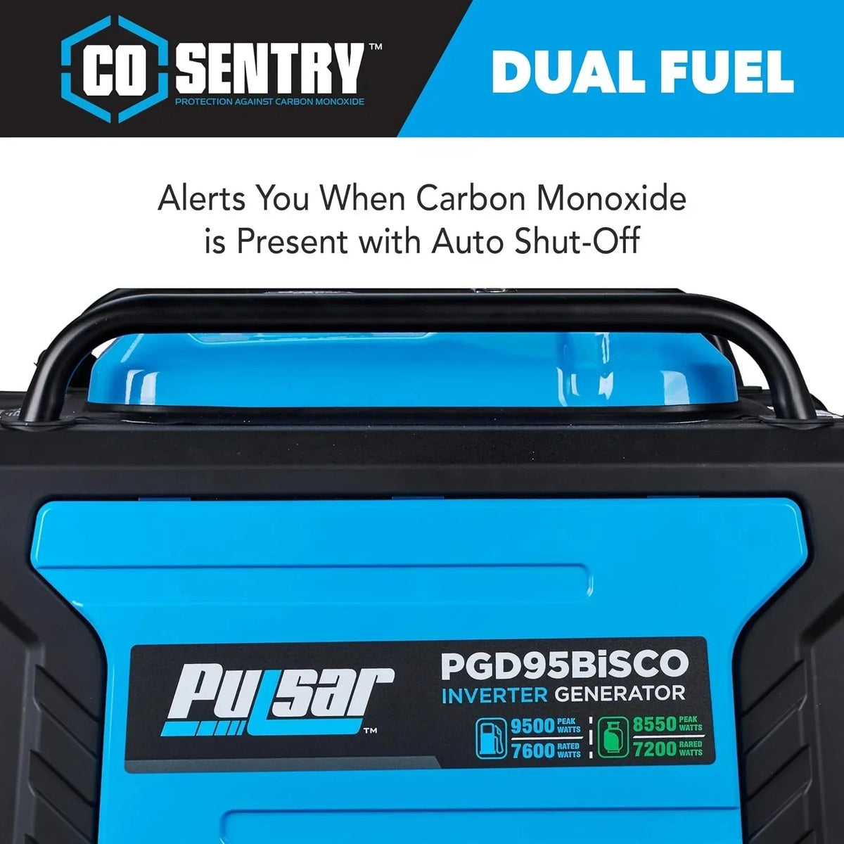 Pulsar PGD95BISCO Inverter Generators. - Prioka