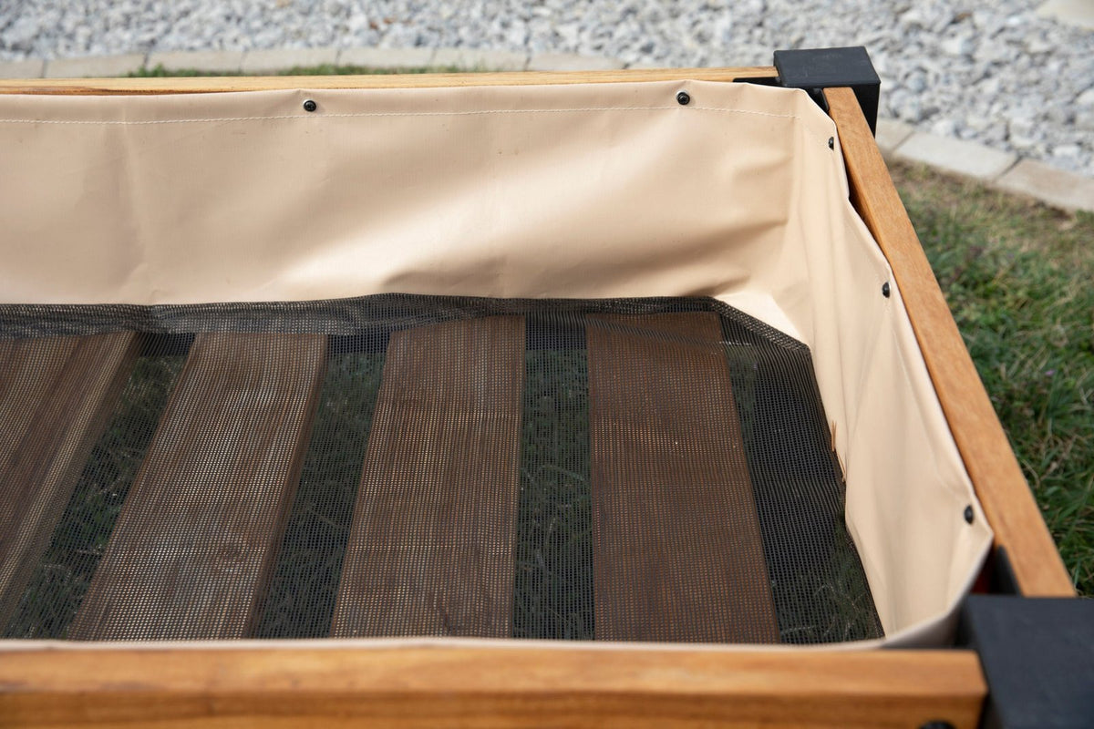 Raised Planter 100% Authentic Teak Wood - Prioka