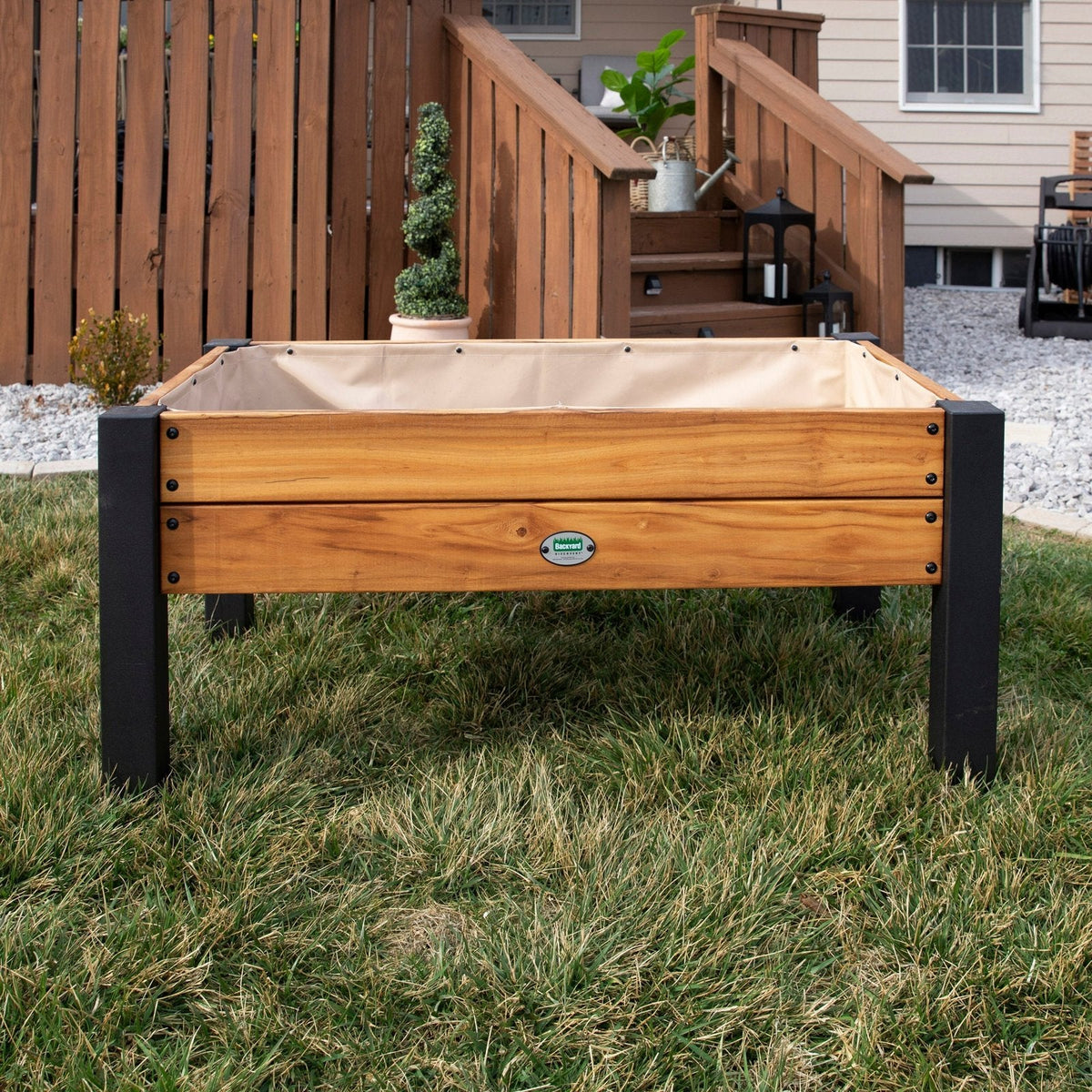 Raised Planter 100% Authentic Teak Wood - Prioka