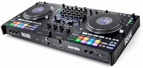 Rane PERFORMER 4-Channel Motorized DJ Controller, 7″ Platters with Displays, Precisions Feel Faders, Stem Split, Advanced FX, Serato DJ Pro Includeds - Prioka