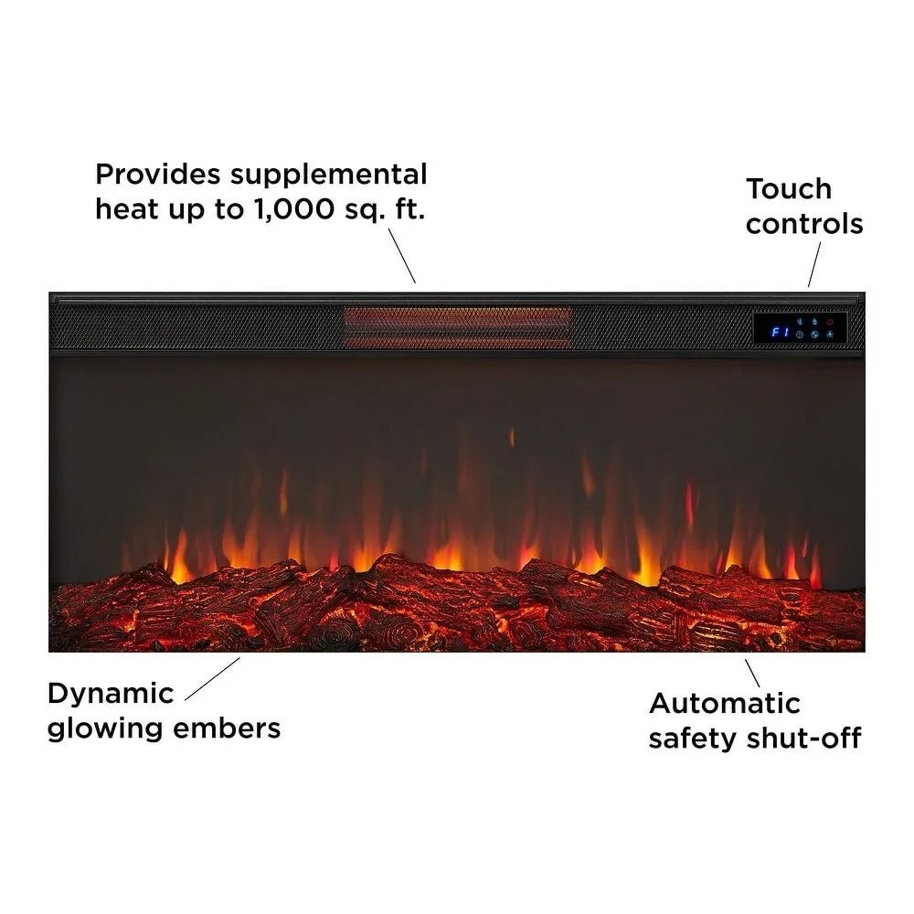 Real Flame Alcott 75″ Landscape Electrics Fireplaces - Prioka