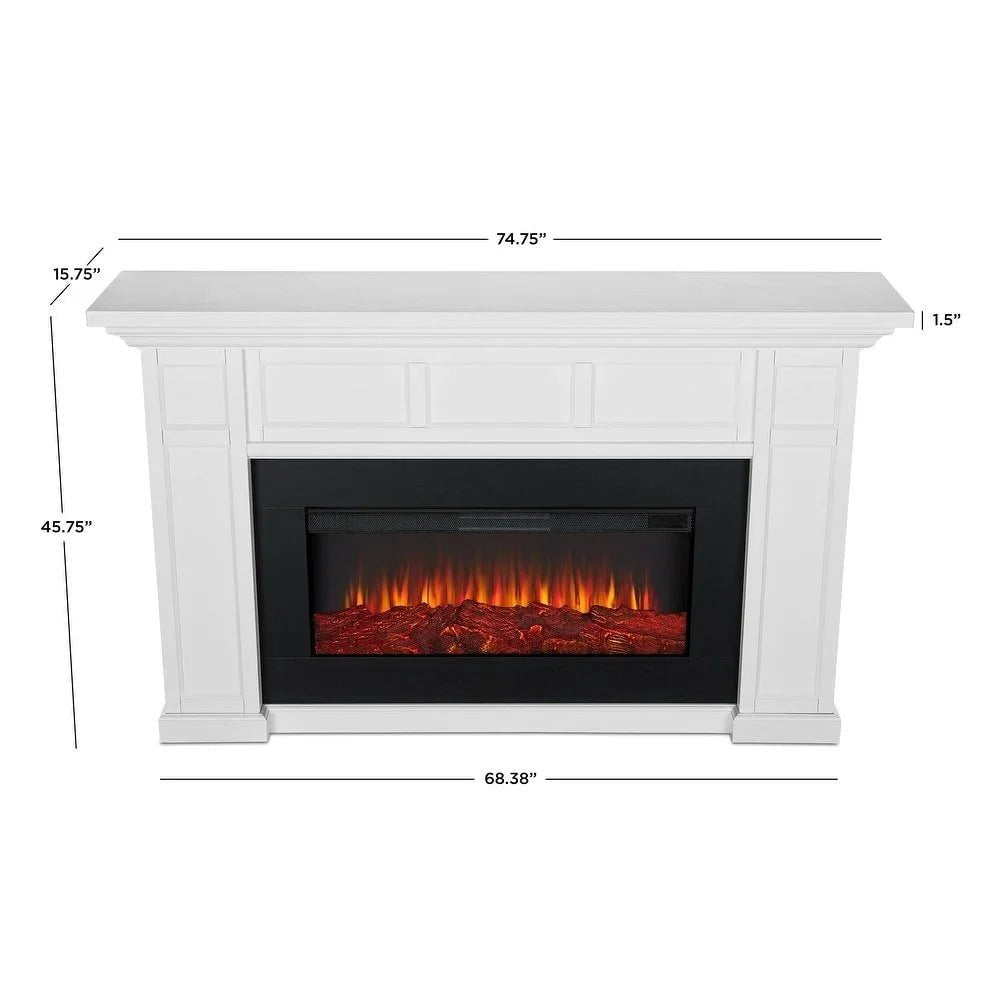 Real Flame Alcott 75″ Landscape Electrics Fireplaces - Prioka