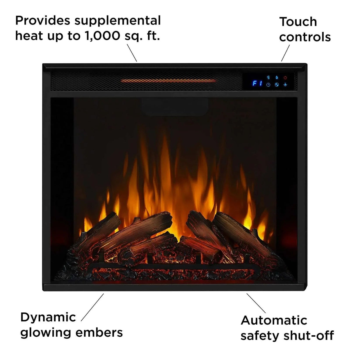 Real Flame Chateau Corner Electrics Fireplace. - Prioka