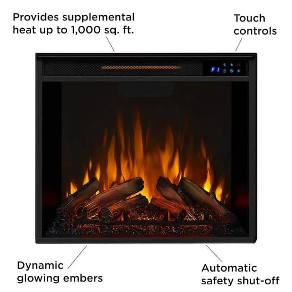 Real Flame Hollis 32″ Electric Fireplaces. - Prioka