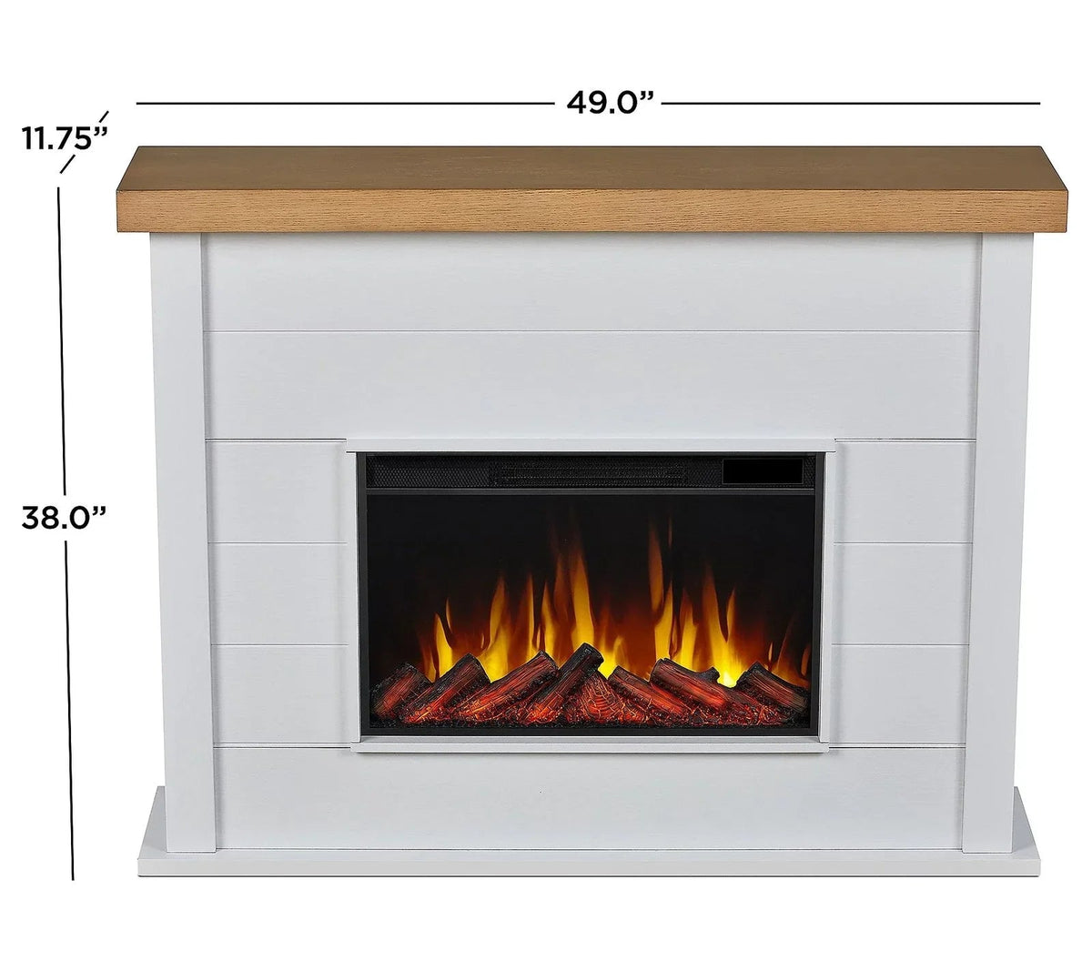 Real Flame Marshall 49″ Slim Electric Fireplaces. - Prioka