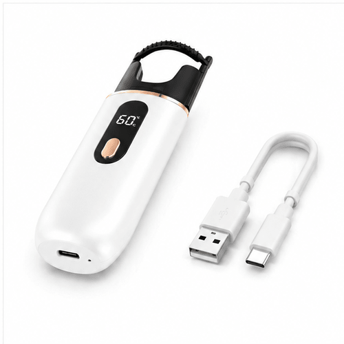 Rechargeable Heated Eyelash Curler 60°C Silicone Curling Tool with Type-C Charging - Prioka
