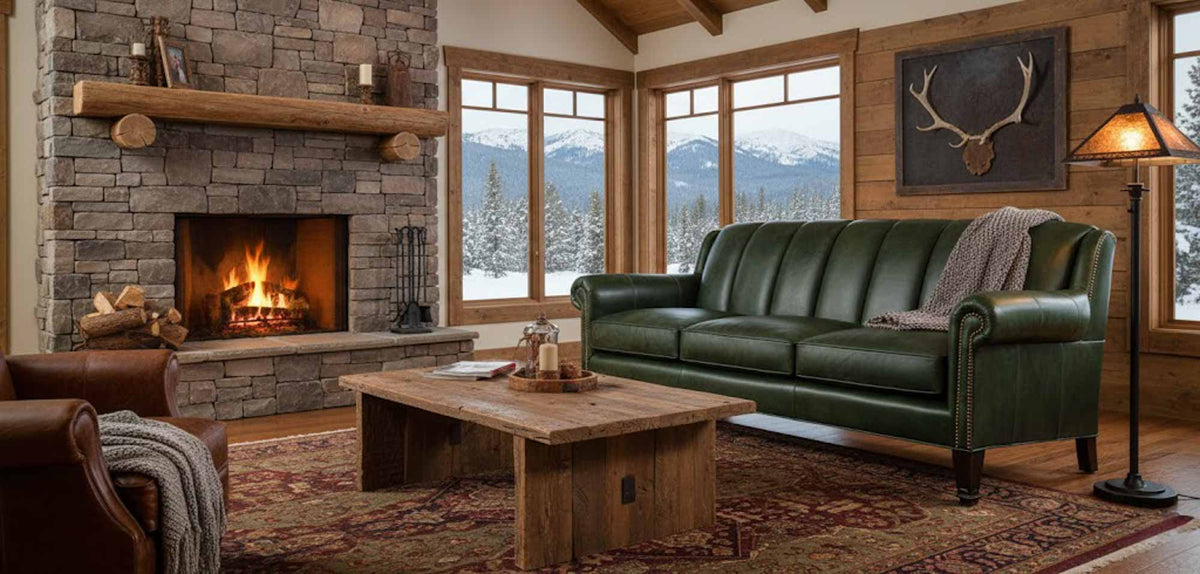 Remus Leather Sofa - Prioka
