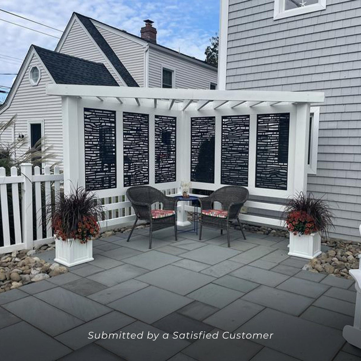 Richmond Modern Steel Cabana Pergola - Prioka