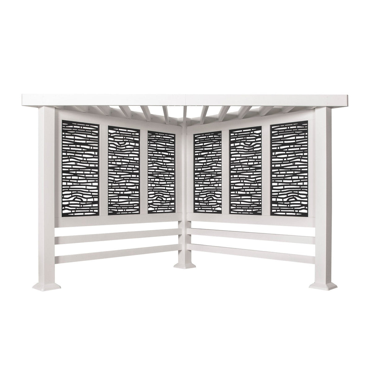Richmond Modern Steel Cabana Pergola - Prioka