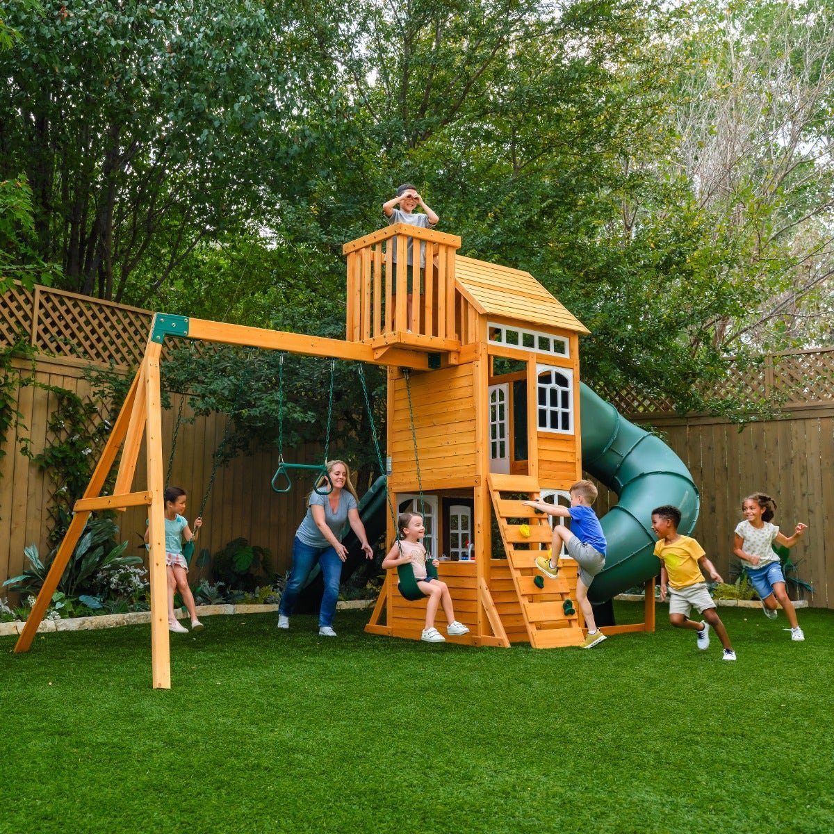 Ridgemoor Perch Swing Set – Installation Available - Prioka