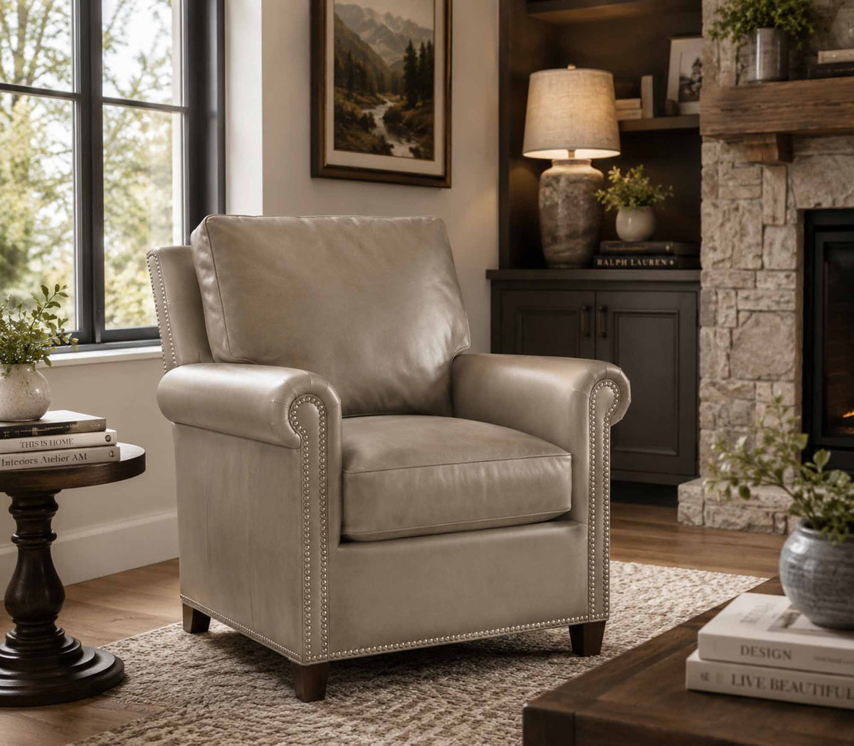 Rita Leather Chair - Prioka