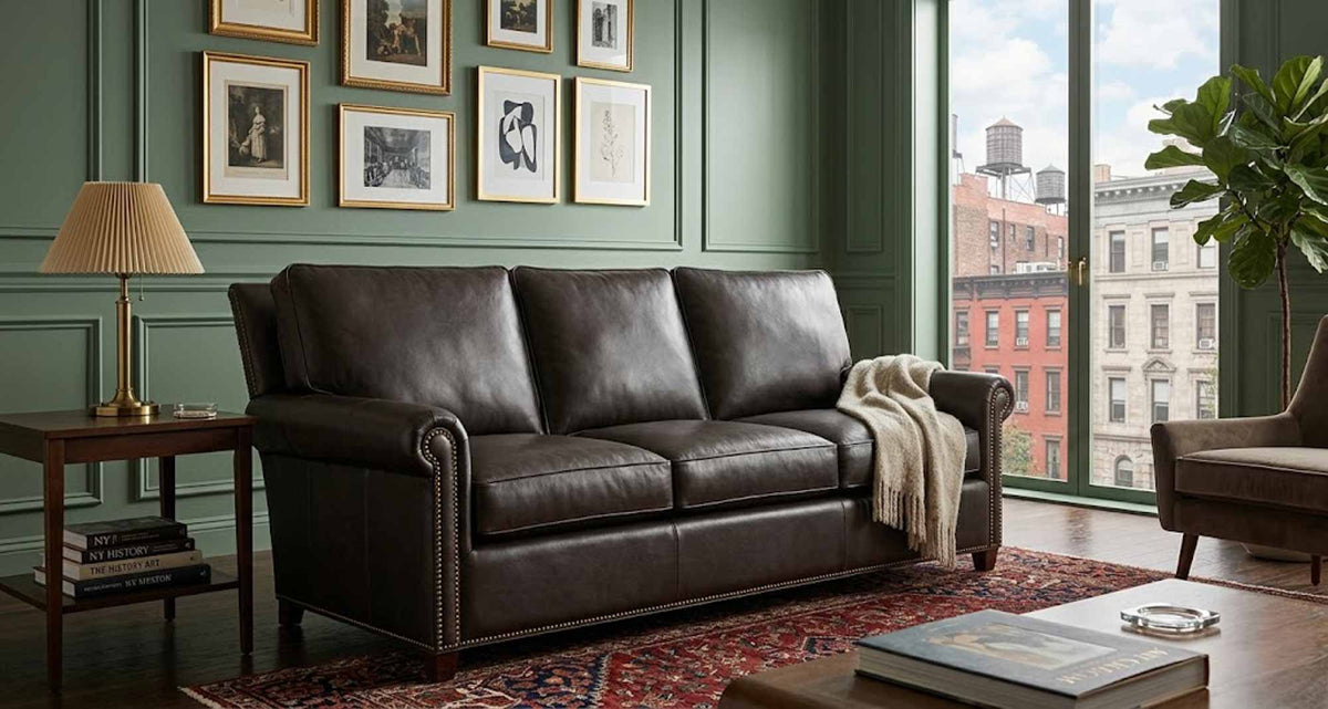 Rita Leather Sofa - Prioka