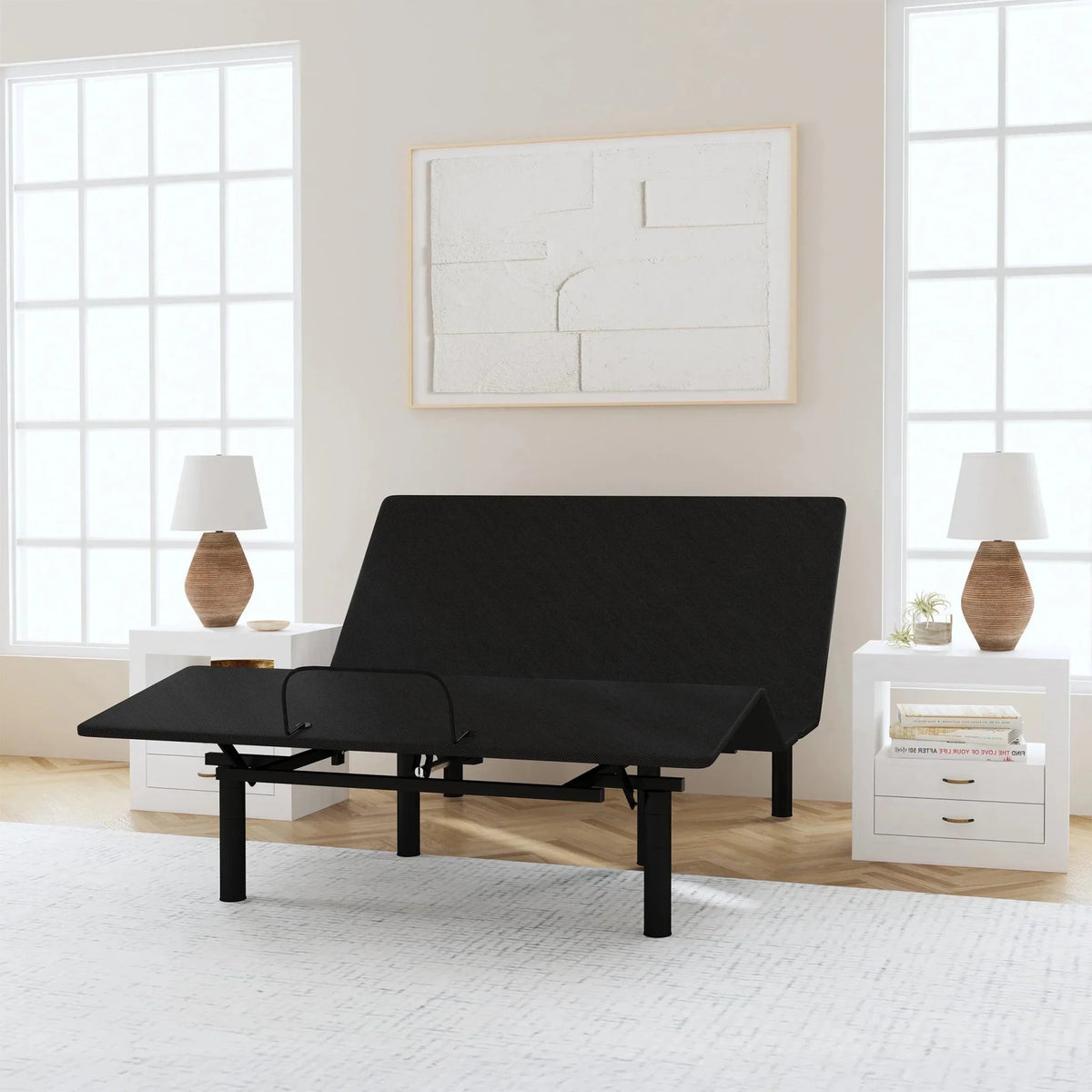 Rize Plus Adjustable Bed Base - Dual Motor Head & Foot Tilt - Prioka