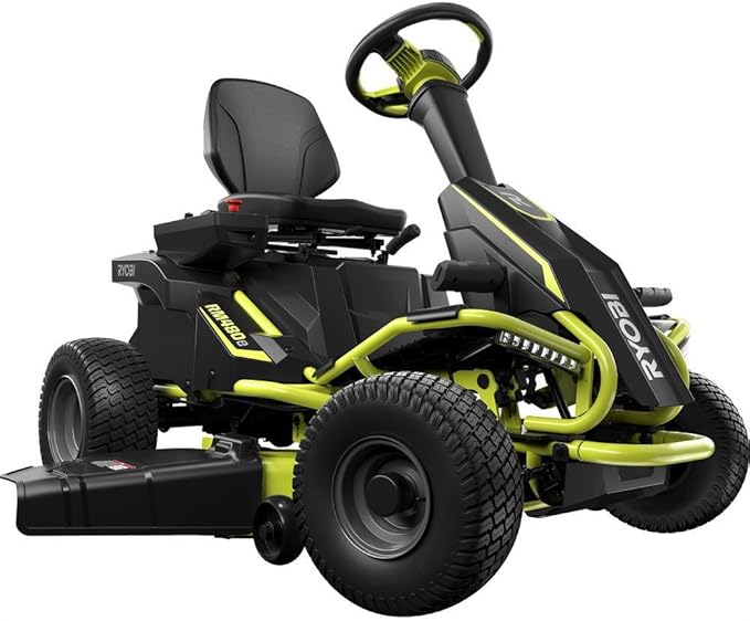 Ryobi 38in Electric Back Engine Riding Lawn Mower - Prioka