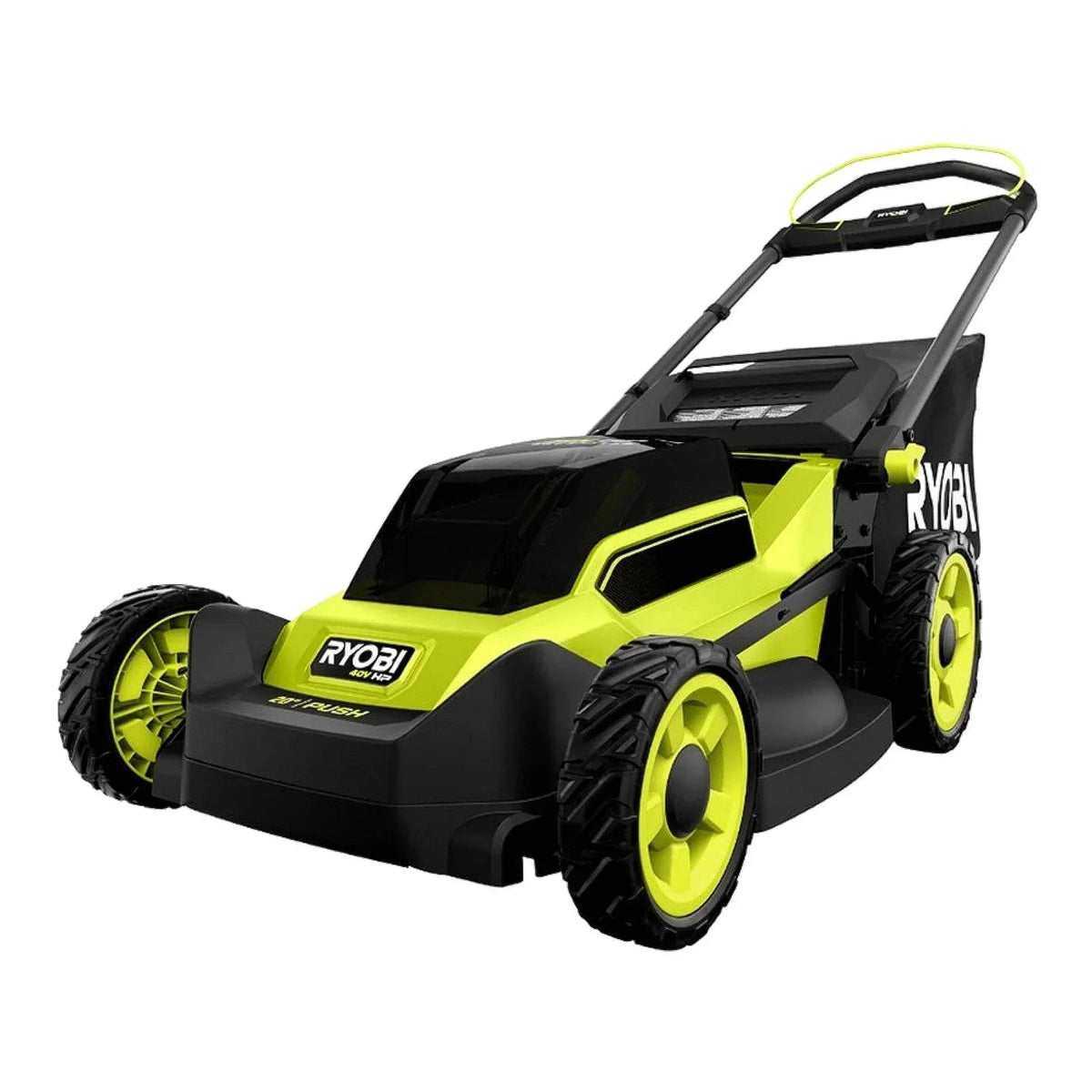 RYOBI 40V HP Brushless 20 Inch Cordless Electric Push Mower - Prioka