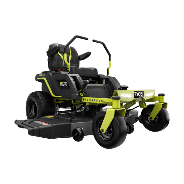 Ryobi 48V HP Brushless 54-inch 115 Ah Battery Electric Riding Zero Turn Mower - Prioka