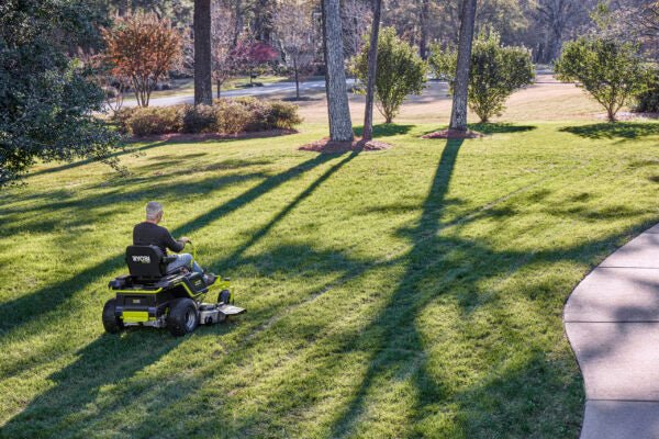 Ryobi 48V HP Brushless 54-inch 115 Ah Battery Electric Riding Zero Turn Mower - Prioka