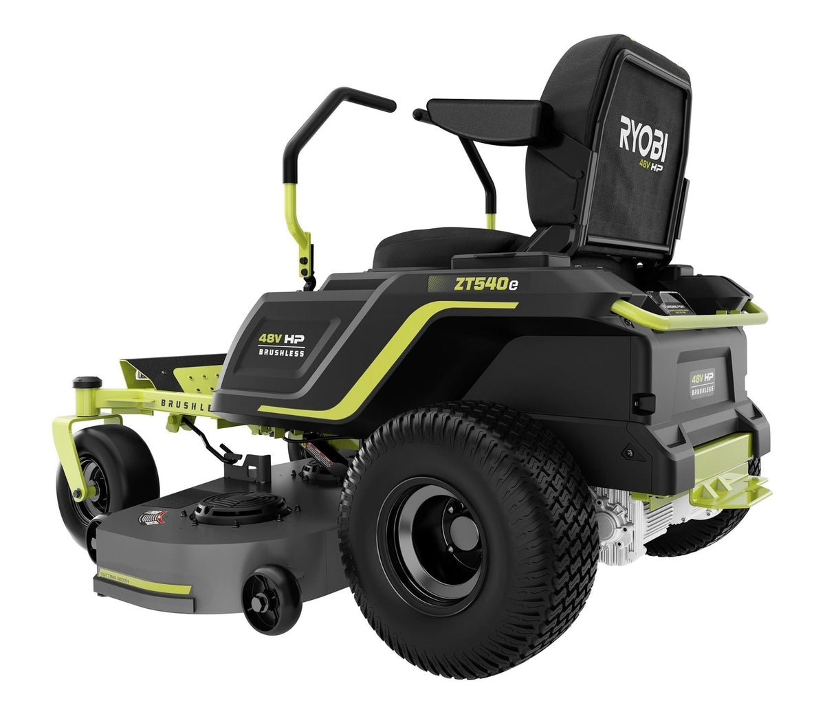 Ryobi 48V HP Brushless 54-inch 115 Ah Battery Electric Riding Zero Turn Mower - Prioka
