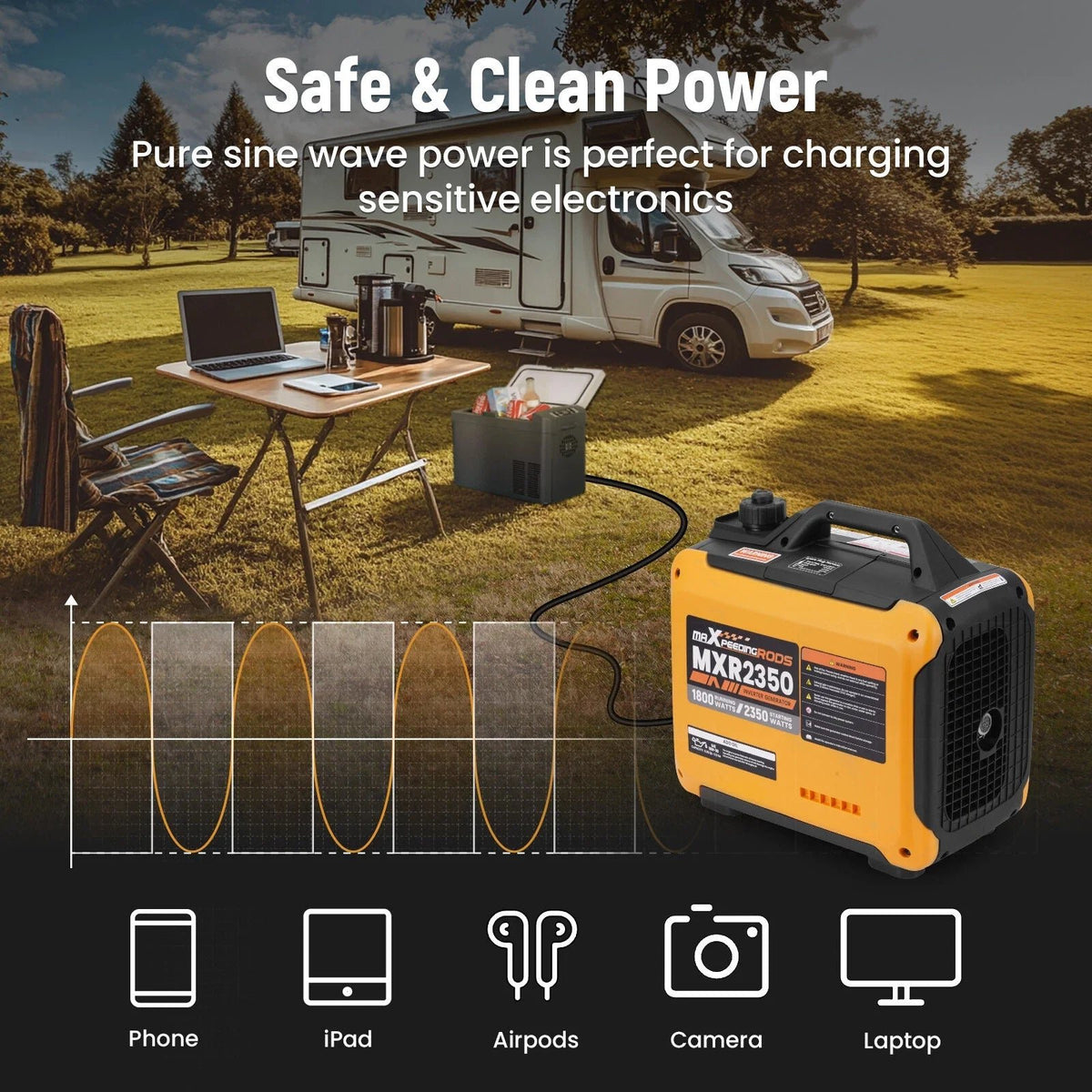 Inverter Generator Portable 2300W 2850W 3500W 4000W 5500W maXpeedingrods