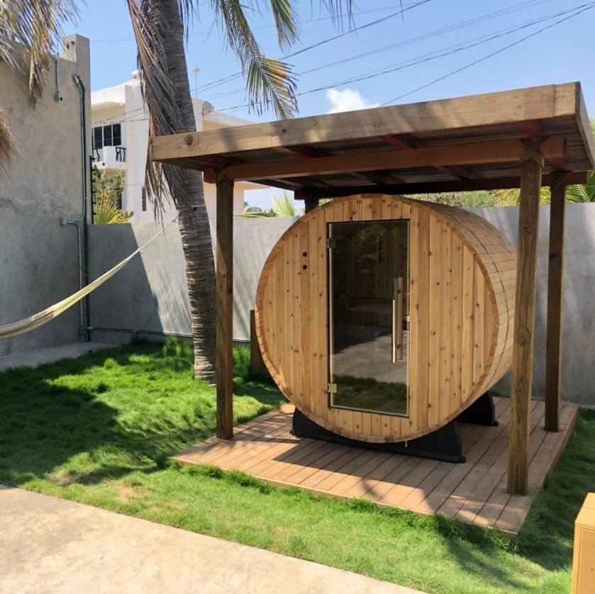 Salem 2 Person Barrel Sauna Kit - Prioka