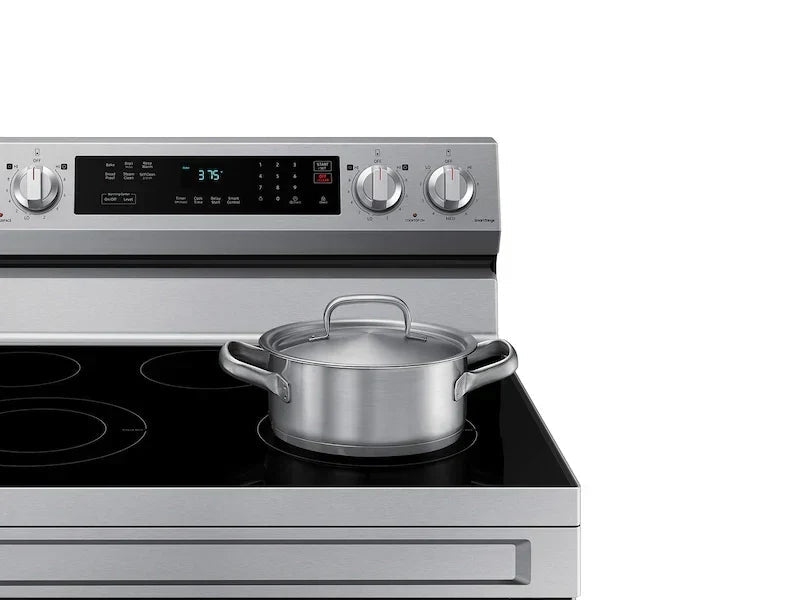 Samsung 6.3 Cu. Ft. Smart Freestanding Electric Range NE63A6311SS - Prioka