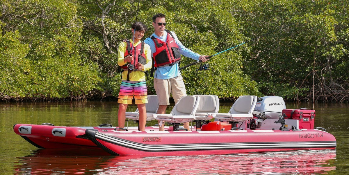 Sea Eagle FastCat14™ Catamaran Inflatable Boat - Prioka