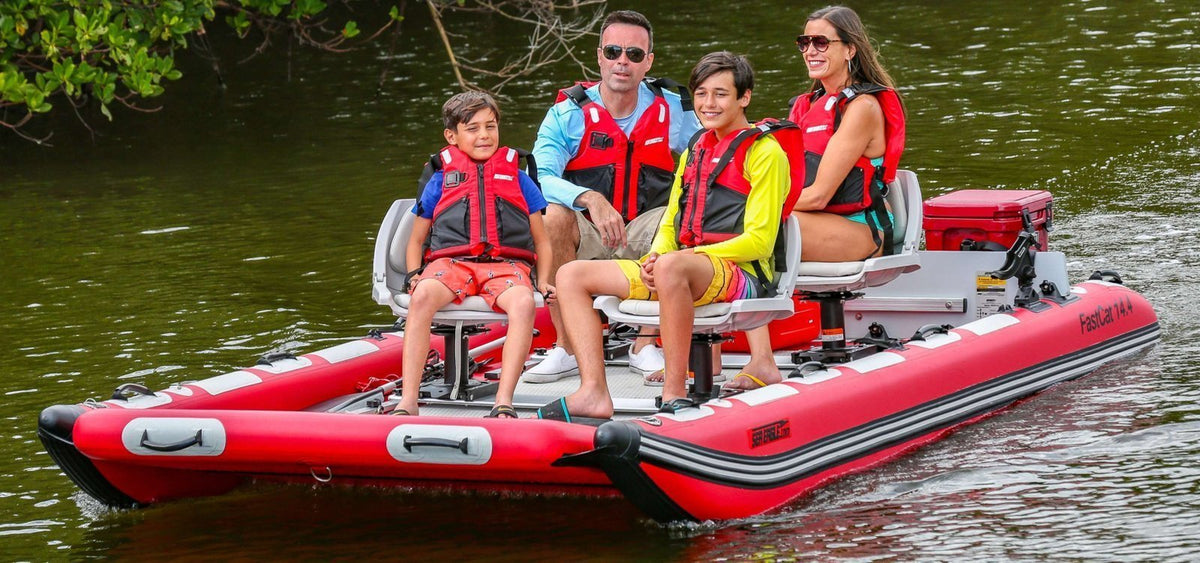 Sea Eagle FastCat14™ Catamaran Inflatable Boat - Prioka