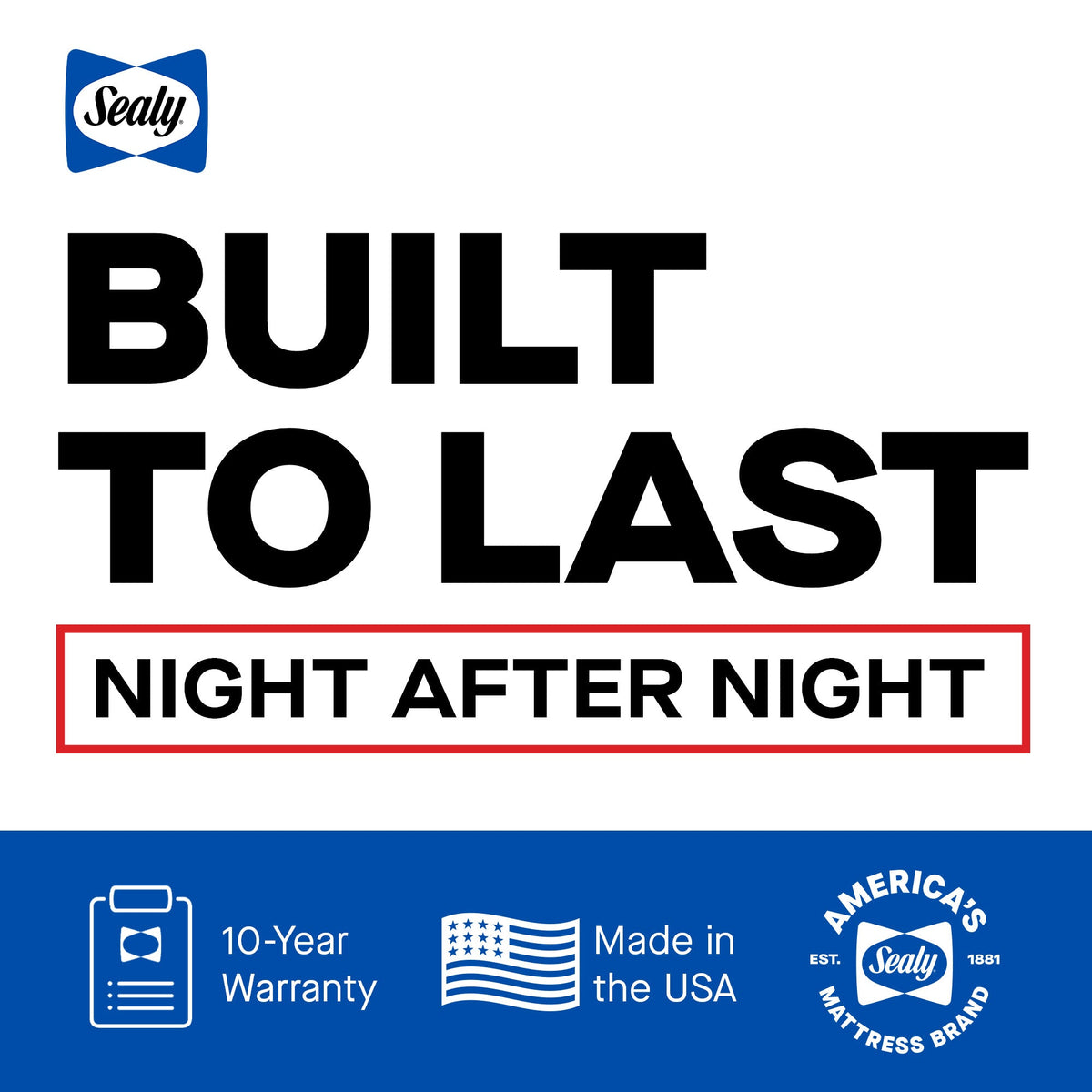 Sealy Posturepedic Elite Hybrid Albany II 13" Medium Mattress - Prioka