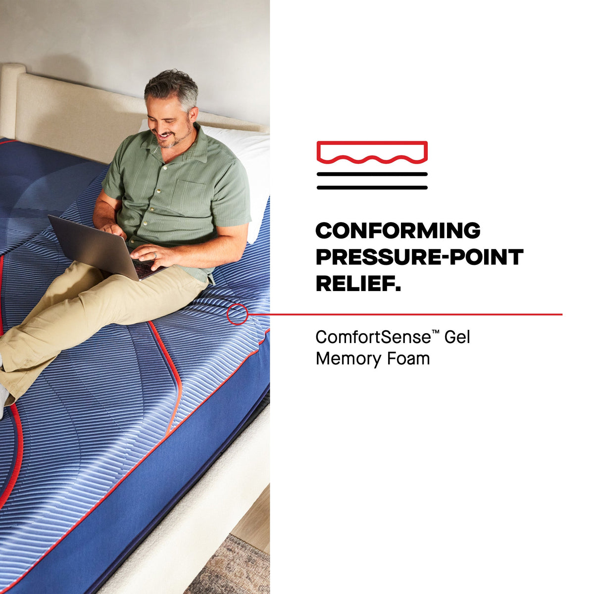 Sealy Posturepedic Elite Hybrid Albany II 13" Medium Mattress - Prioka