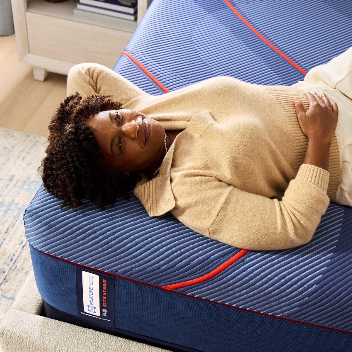 Sealy Posturepedic Elite Hybrid High Point II 14" Medium Mattress - Prioka