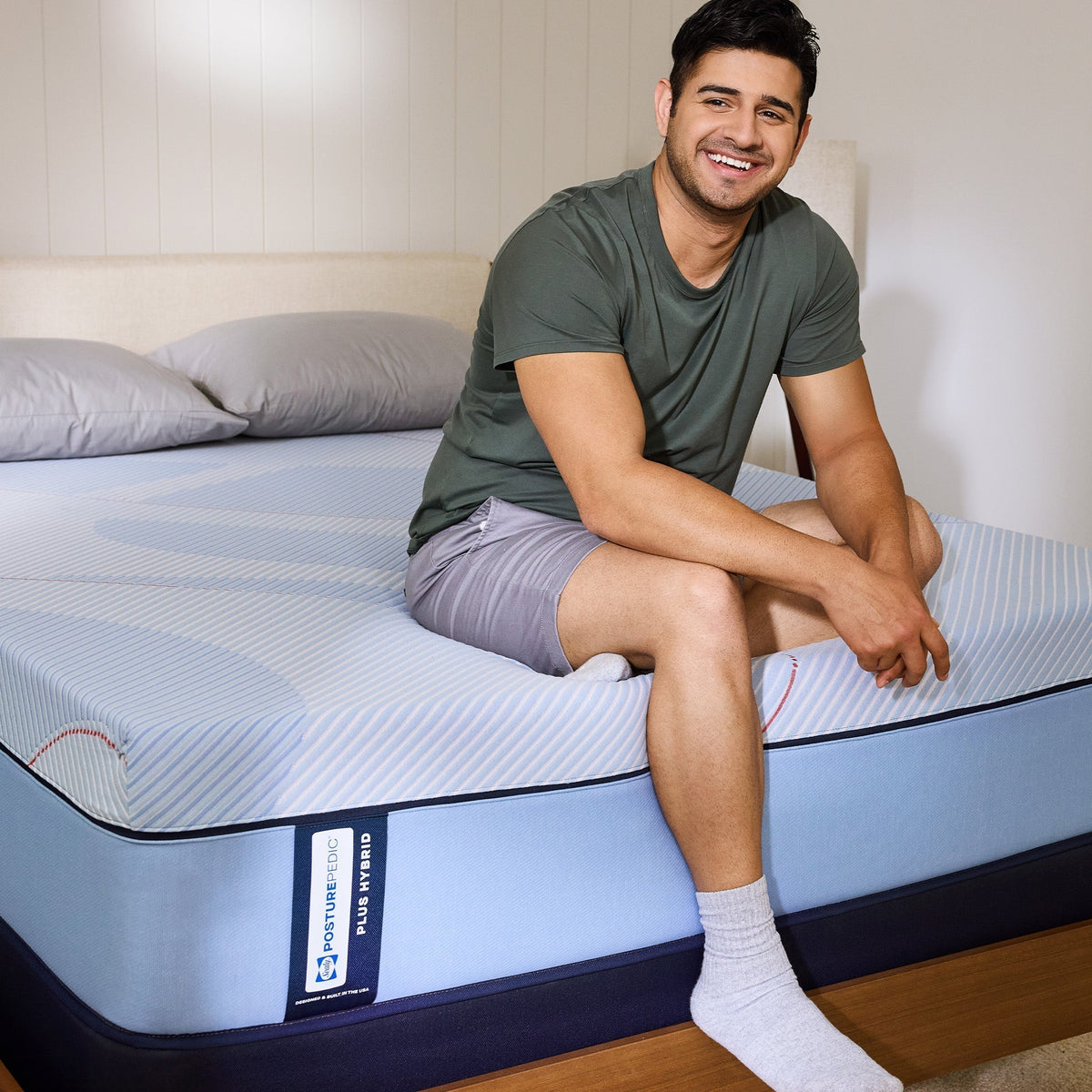 Sealy Posturepedic Plus Paterson II 13" Medium Hybrid Tight Top Mattress - Prioka
