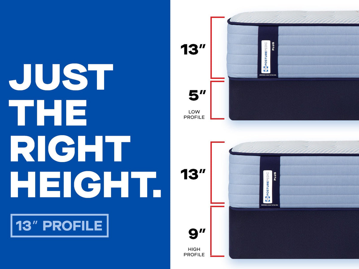 Sealy Posturepedic Plus Spring Paterson II 13" Ultra Firm Tight Top Mattress - Prioka