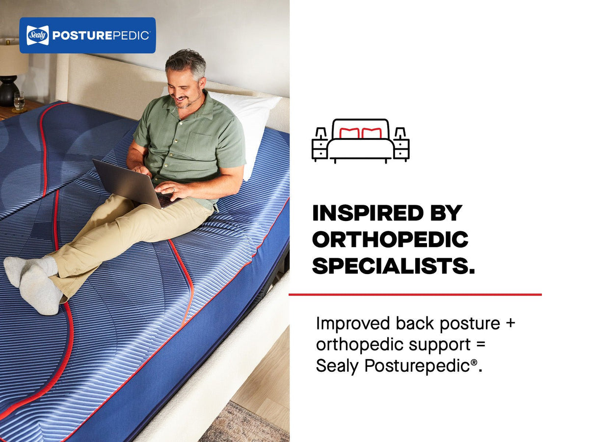 Sealy Posturepedic Pro Spring Dupont II 15" Medium Euro Pillowtop Mattress - Prioka