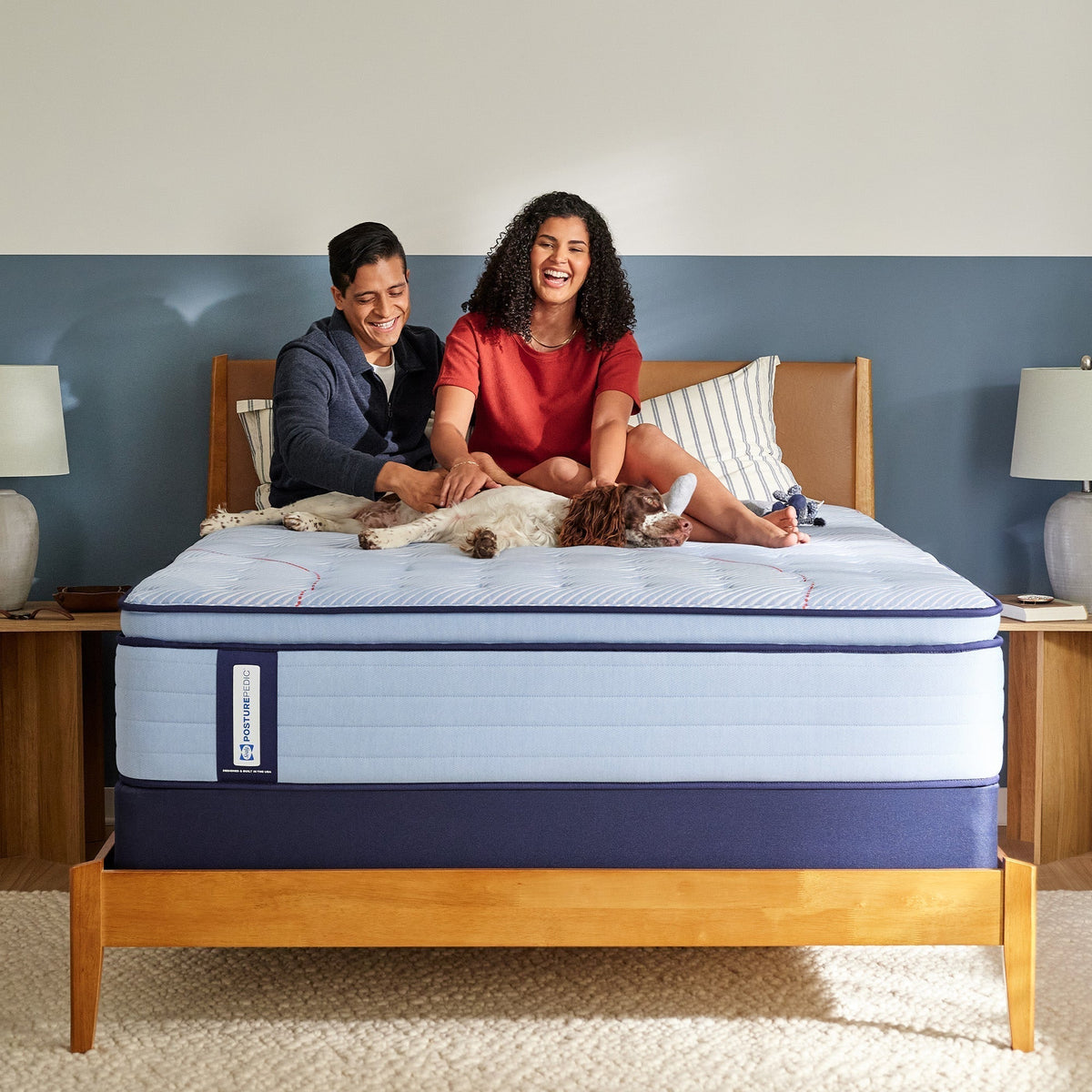 Sealy Posturepedic Spring Medina II 14" Medium Euro Pillowtop Mattress - Prioka
