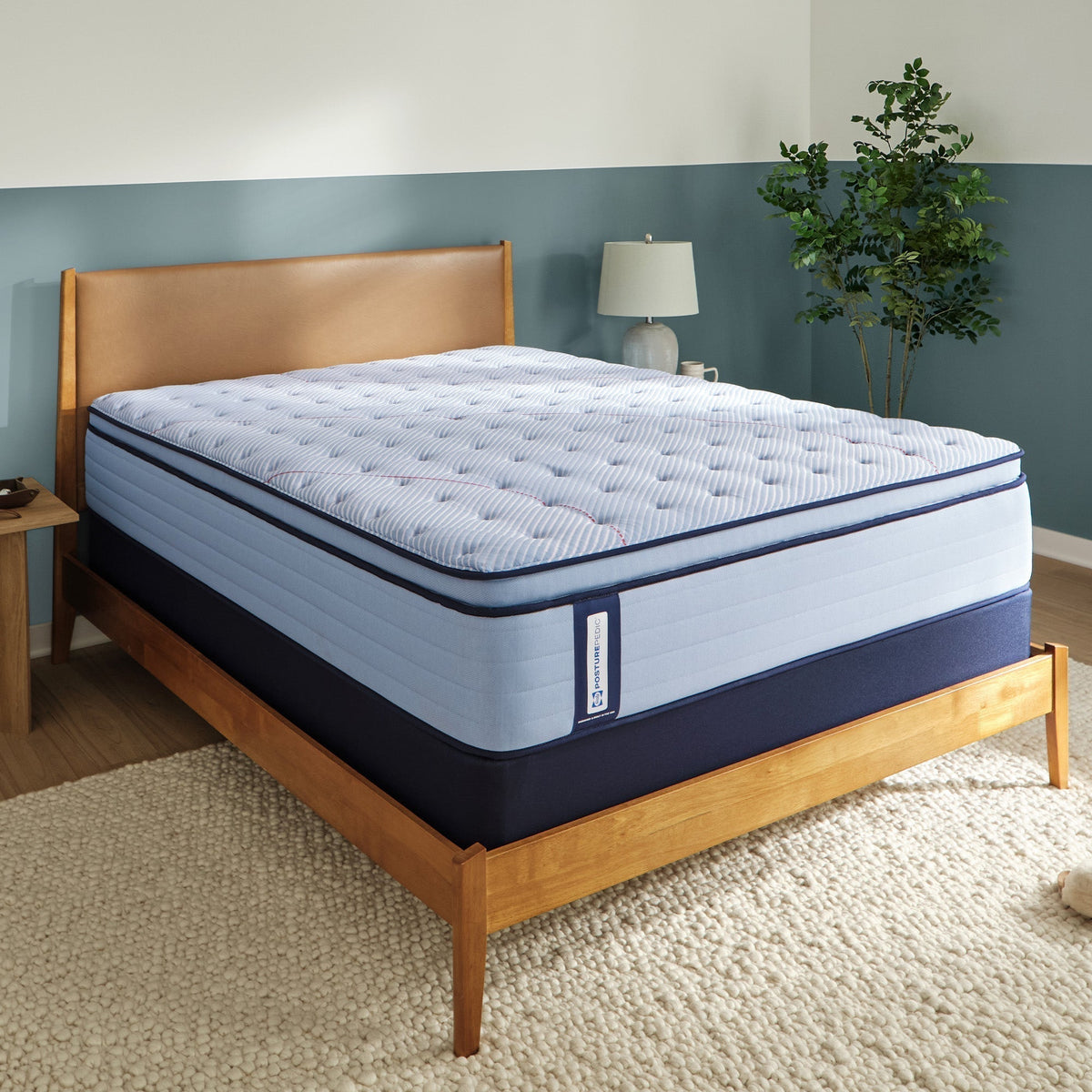 Sealy Posturepedic Spring Medina II 14" Medium Euro Pillowtop Mattress - Prioka