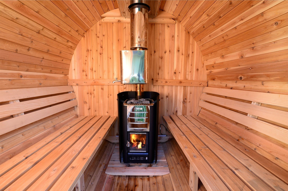 Seneca 6 Person Barrel Sauna - Prioka