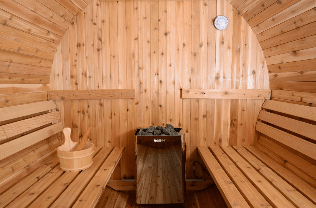Seneca 6 Person Barrel Sauna - Prioka