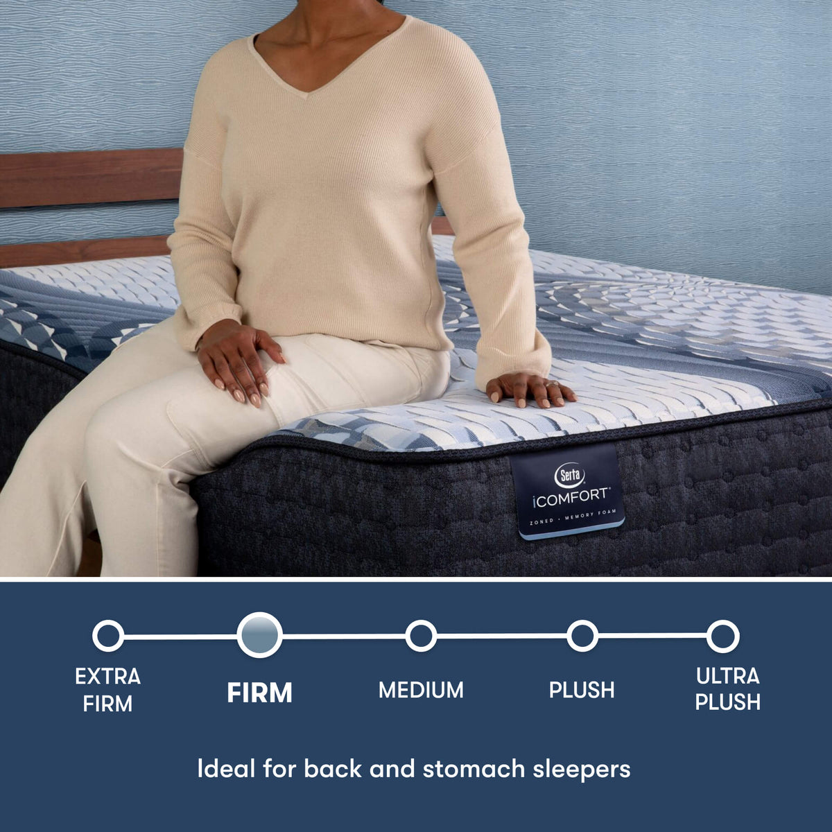 Serta iComfort Memory Foam Elana Firm Mattress - Prioka