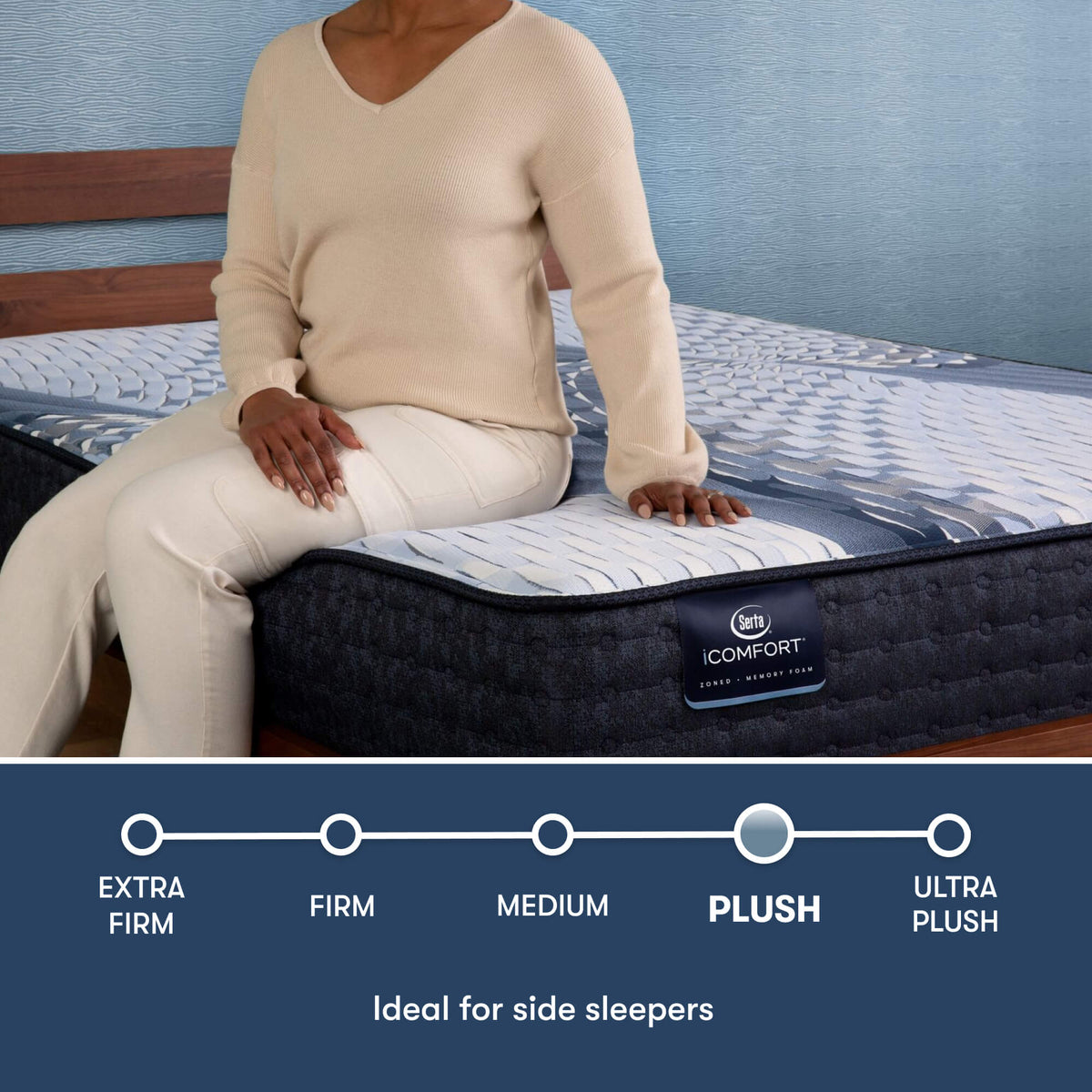 Serta iComfort Memory Foam Iona Plush Mattress - Prioka