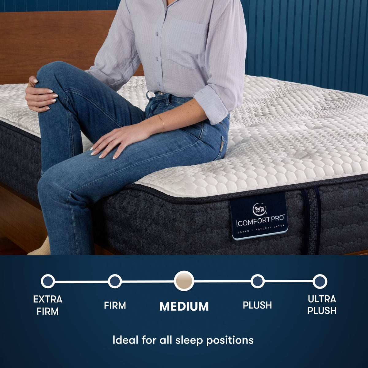 Serta iComfort Pro™ Chelsea Medium Mattress - Prioka