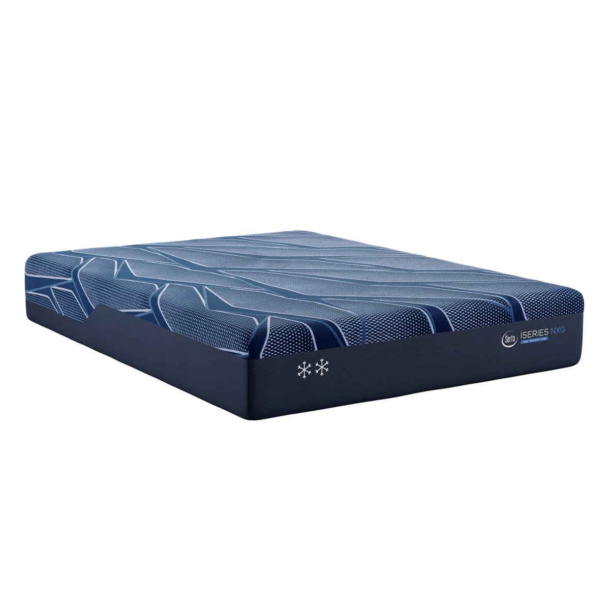 Serta iSeries NXG 2500 Plush Mattress - Contouring Cooling Foam Core Support - Prioka