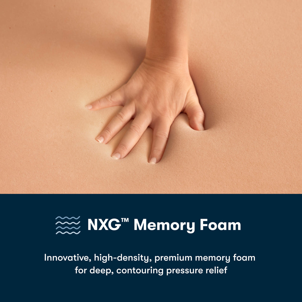 Serta iSeries NXG 3500 Firm Hybrid Mattress (Cooling + 5-Zone Support) - Prioka