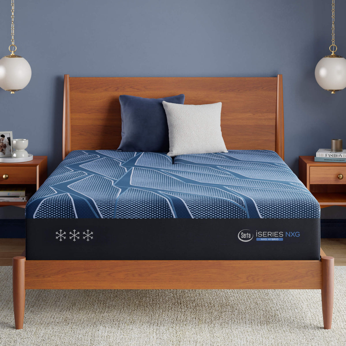Serta iSeries NXG 3500 Firm Hybrid Mattress (Cooling + 5-Zone Support) - Prioka