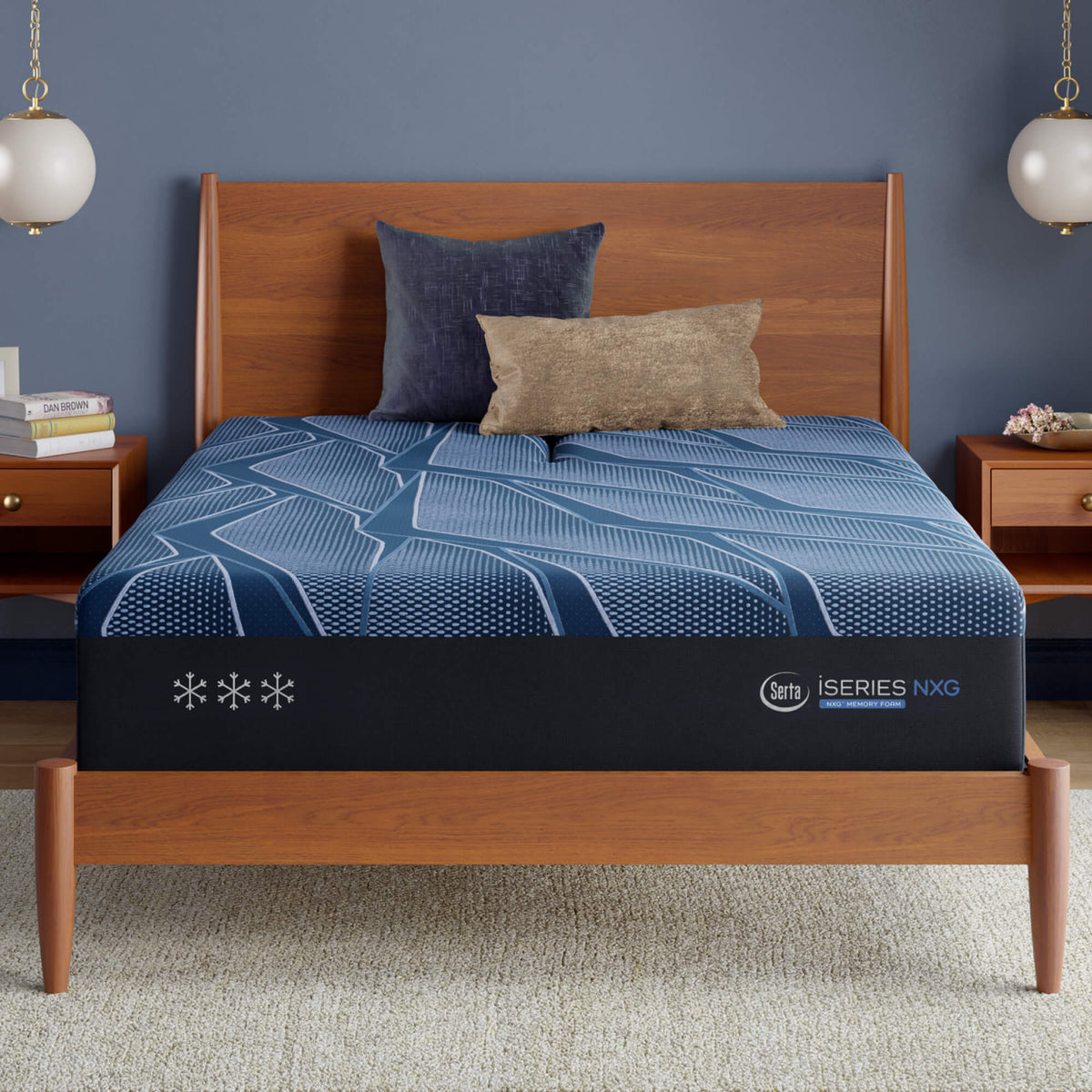 Serta iSeries NXG 3500 Medium Mattress - Balanced Cooling Foam Support for All Sleep Positions - Prioka