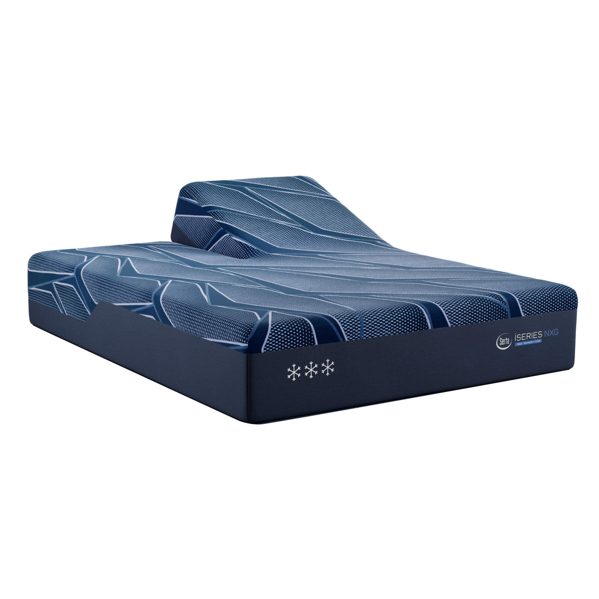 Serta iSeries NXG 3500 Medium Mattress - Balanced Cooling Foam Support for All Sleep Positions - Prioka