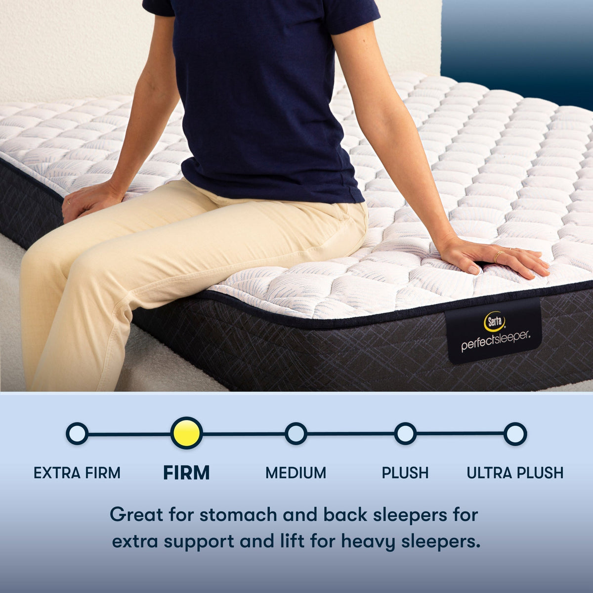 Serta Perfect Sleeper® Midsummer Nights 10.5" Firm Mattress - Prioka