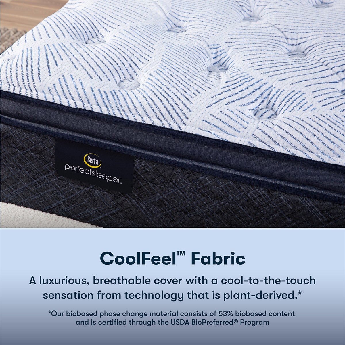 Serta Perfect Sleeper® Nurture Night 14.5" Plush Pillow Top Mattress - Prioka