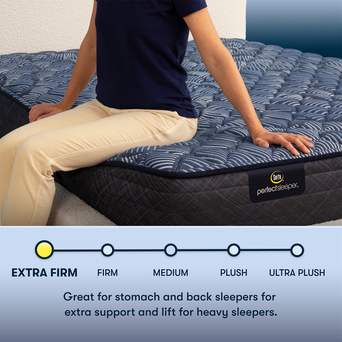 Serta Perfect Sleeper® Oasis Sleep 12" Extra Firm Mattress - Prioka