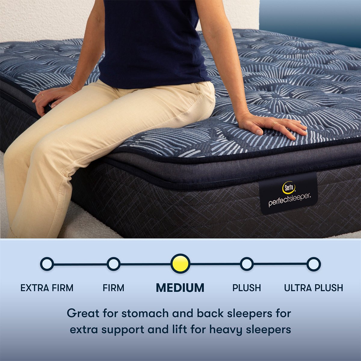 Serta Perfect Sleeper® Oasis Sleep 14.5" Medium Pillow Top Mattress - Prioka